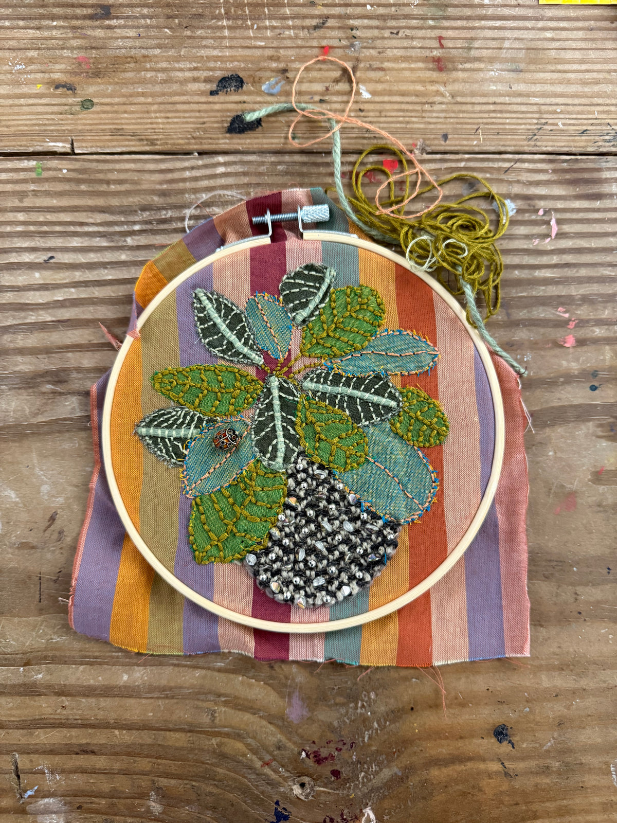11.17.26 Learn Basic Stitching: Flowers in a Vase, Inspired by Matisse @ 5pm-8pm