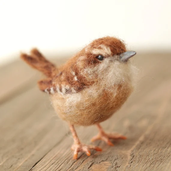 5.3.26 Beginner Needle Felting: Birds @ 10am - 1pm