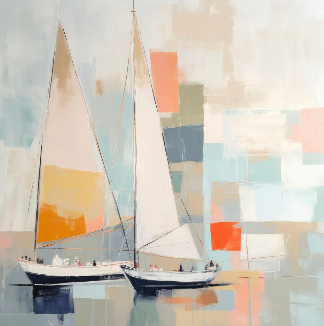 8.17.26  Gouache: Boats in Cubism   August 17 @ 5pm - 8pm