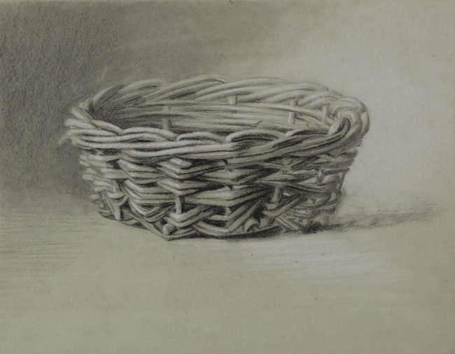 9.11.26  Graphite Drawing: Texture Studies Through Baskets   September 11 @ 9:30am-12:30pm