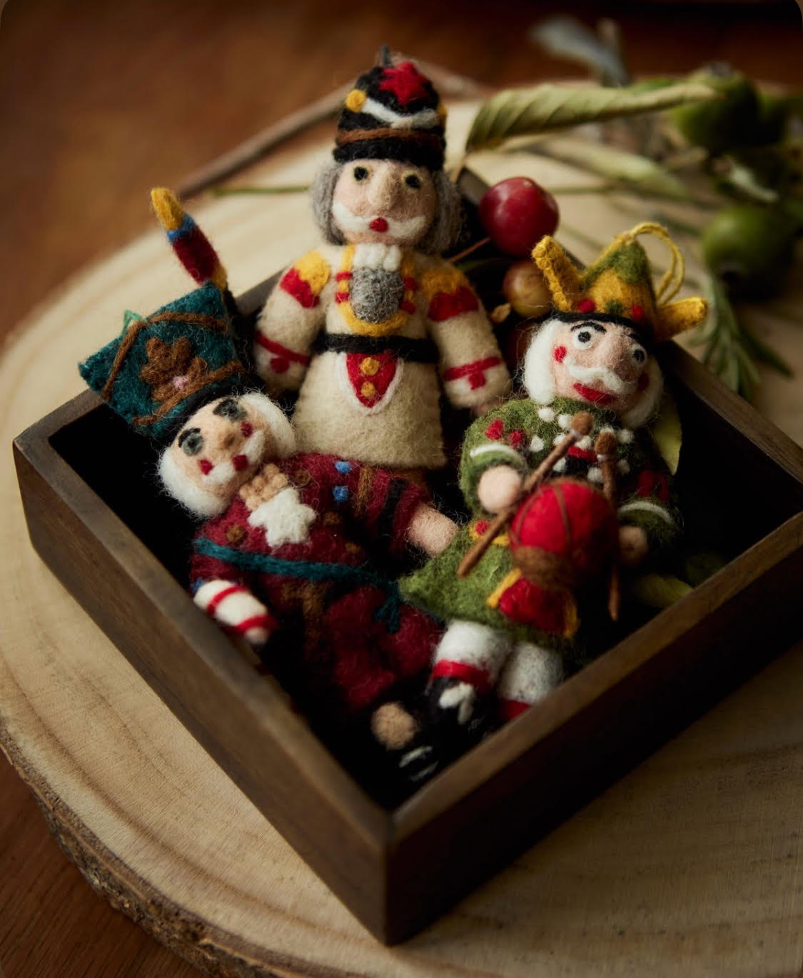 Holiday Felt Ornament Workshop - 3 Week Series, September 16, 23, & 30 @ 10am - 1pm