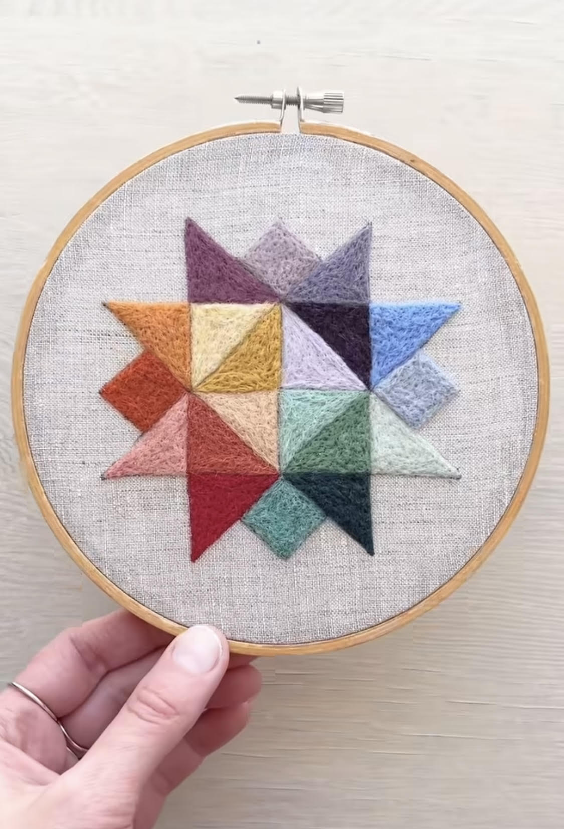 5.24.26 Needle Felt a Barn Quilt Design @ 10am - 12pm