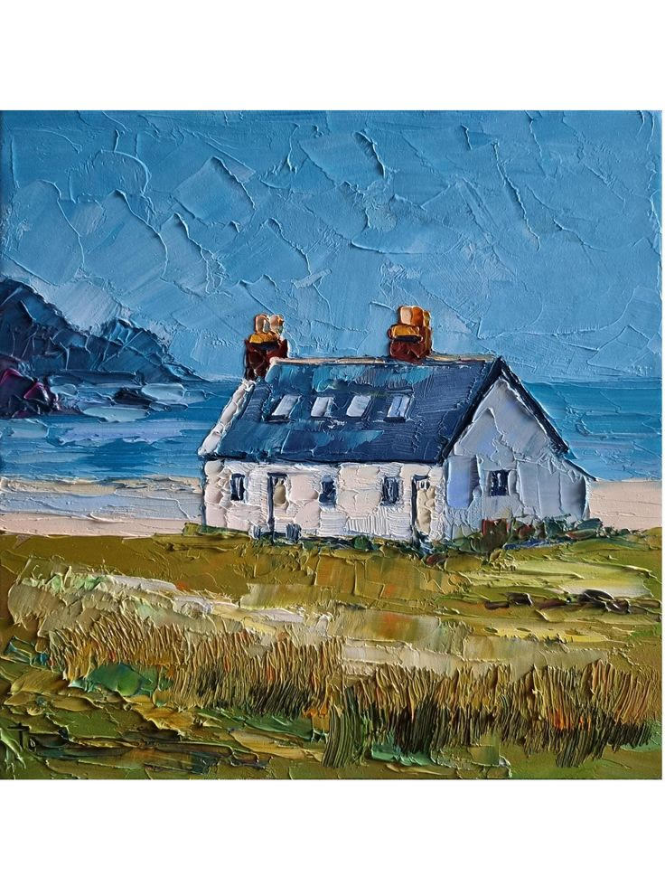 8.24.26  Oil: White Cottages   August 24 @ 5pm - 8pm