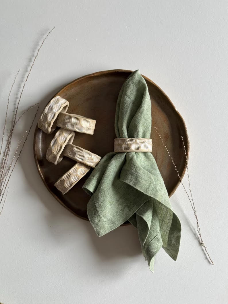 8.30.26 Pottery: Napkin Rings August 30 @ 10am-11:30am