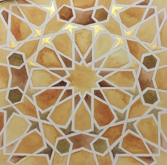 7.17.26 Sacred Geometry: Traditional Islamic Tile Design  July 17 @ 9:30am-12:30pm