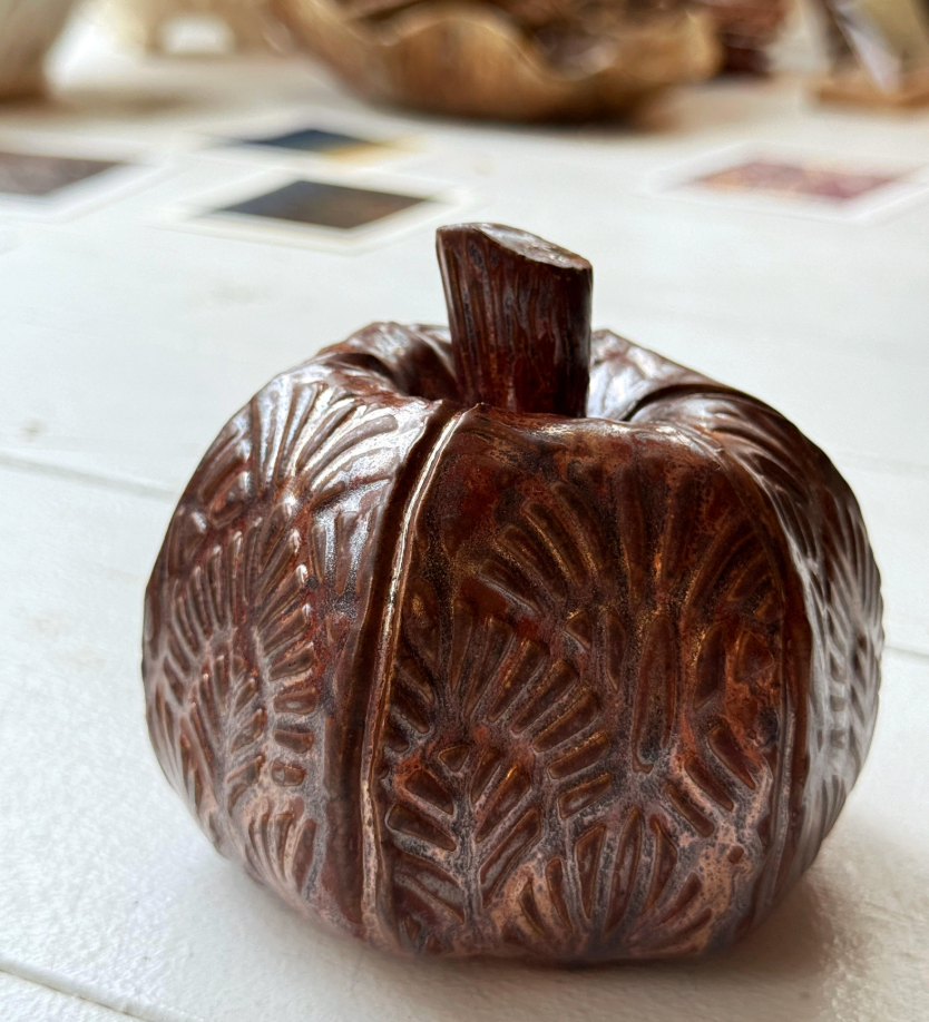 10.1.26 Hand Built Pumpkin  October 1 @ 10am - 11:15am