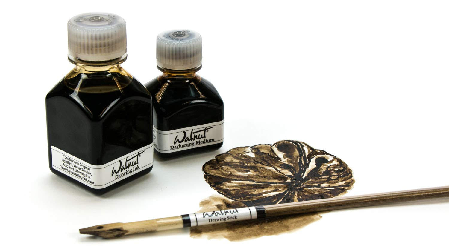 8.21.26  Walnut Ink & White Gouache: Washed Up On Shore   August 21 @ 9:30am - 12:30pm