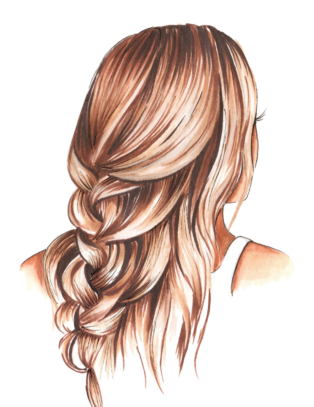 10.22.26 Watercolor: Hair  October 22 @ 10am - 1pm