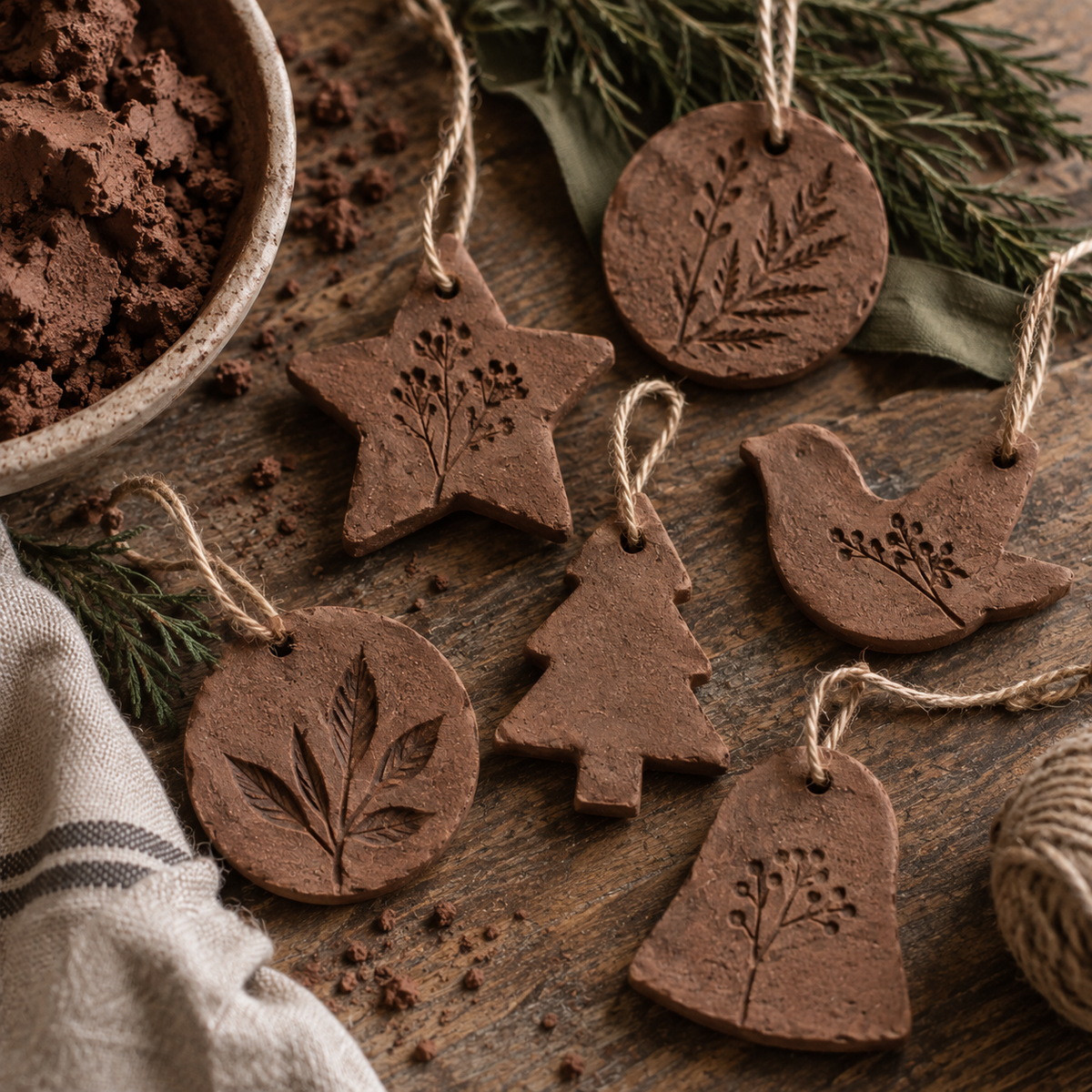 11.14.26 Wild Clay Ornaments   November 14 @ 2pm-3pm