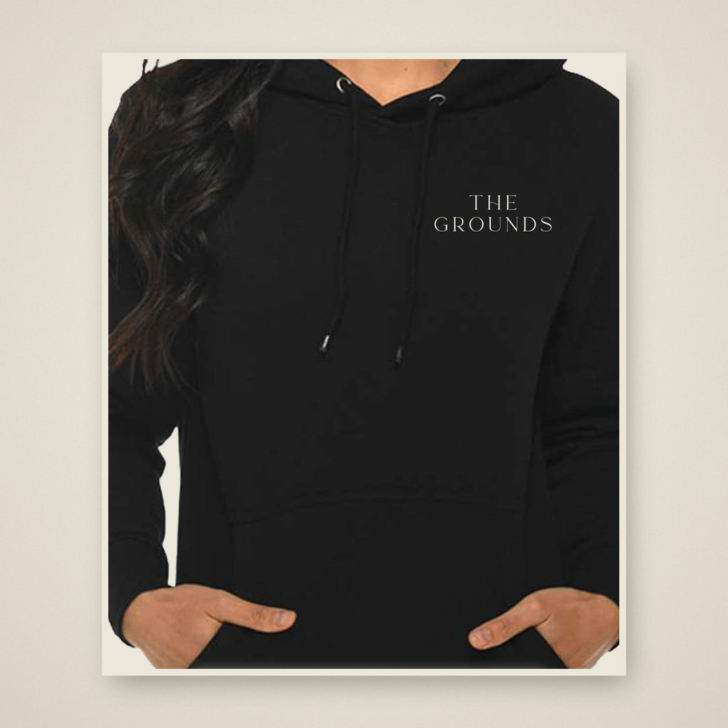 The Grounds Signature G Hoodie (In Black & Seafoam)