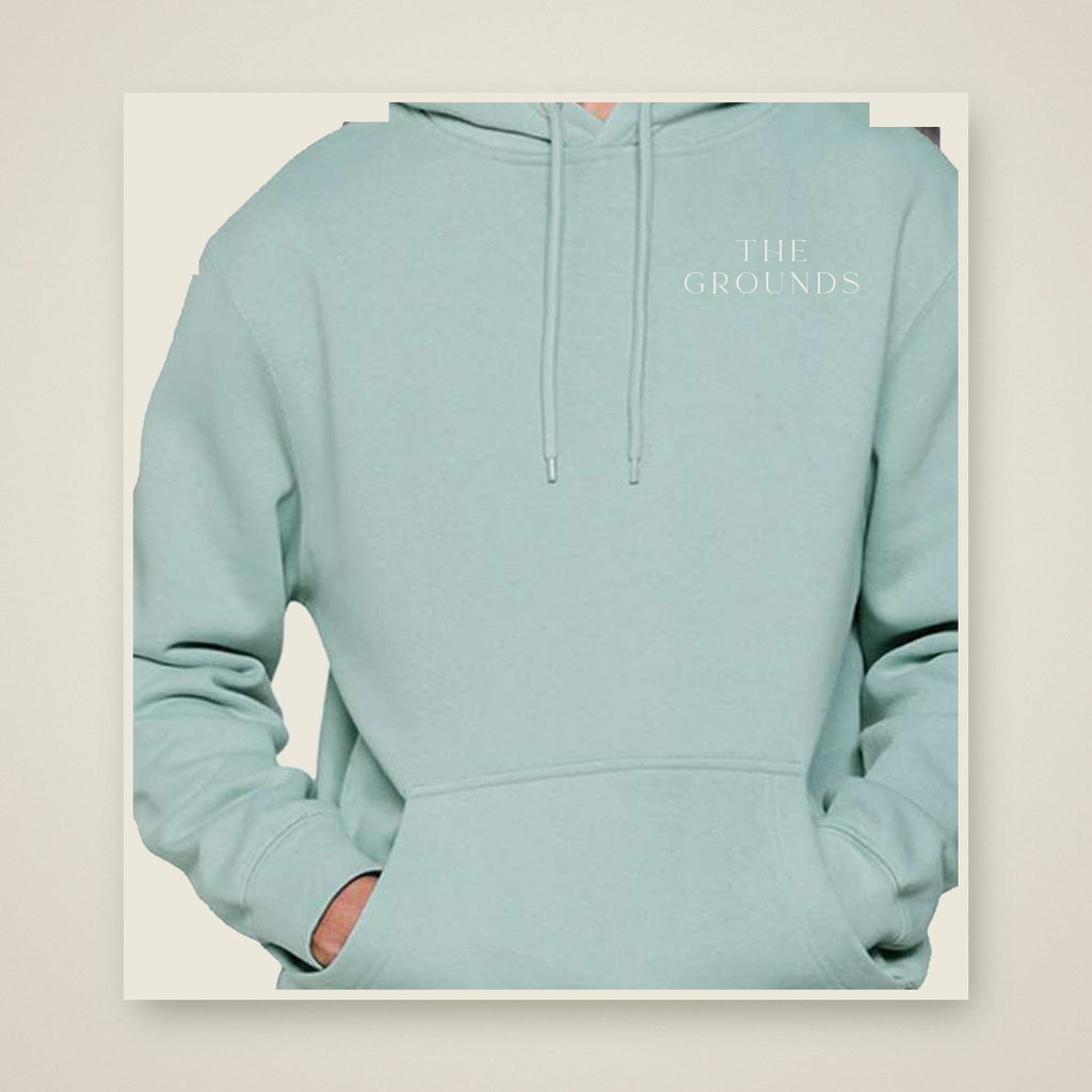 The Grounds Signature G Hoodie (In Black & Seafoam)